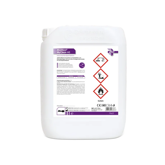 MaiMed MyClean AS, dezinfekcia a čistenie sacieho systému 5l/plechovka, 1 kus | Kanister (5 l)