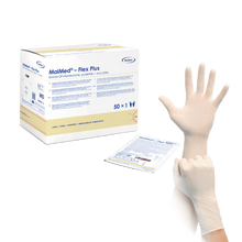 MaiMed-Flex Plus PF-sterilné bezpudrové latexové chirurgické rukavice, 50 párov/krabička