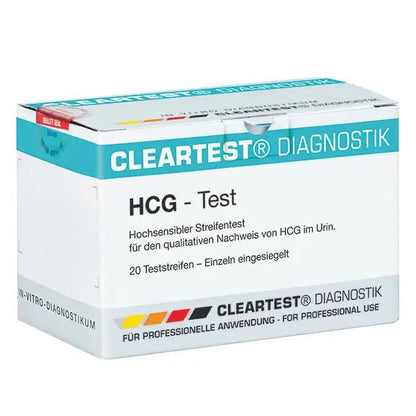 Cleartest HCG tehotenský test balenie: 20 kusov, DOVOZ tovaru | Balenie (20 testov)