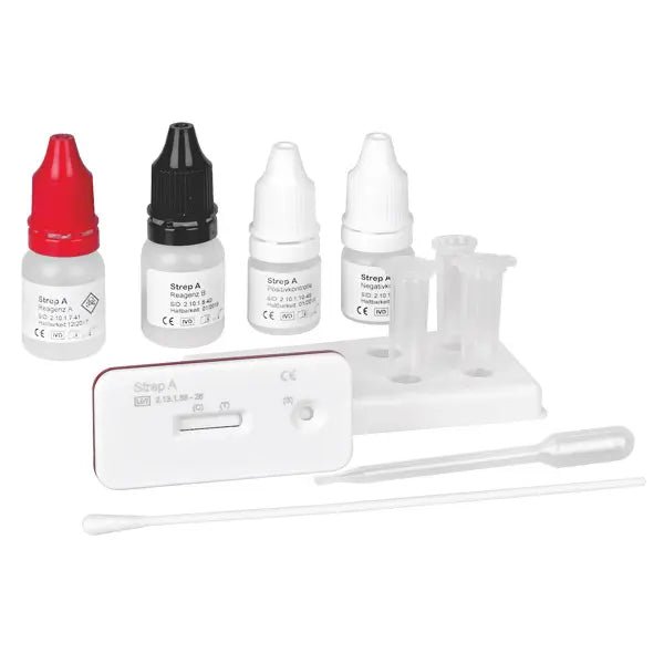 Balenie kaziet Cleartest Strep A-Test: 20 testovacích kaziet | Balenie (20 testov)