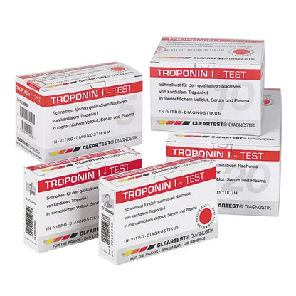 Cleartest® troponín I plnokrvný infarkt test infarktu