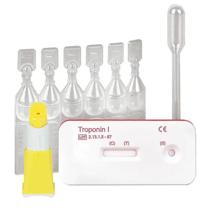 Cleartest® troponín I plnokrvný infarkt test infarktu