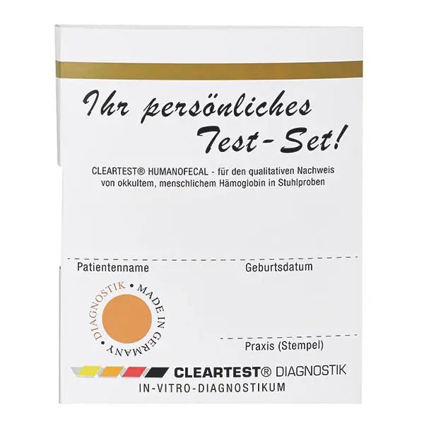 Cleartest Humanofekal, Balenie: 50 testov | Balenie (50 testov)