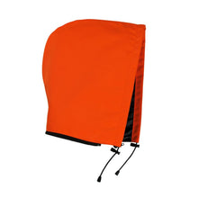 MASCOT® MacAllen s kapucňou na zips veľkosti ONE, vysoko oranžová | Balenie (1 kus)