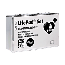 LifePad®-Box chróm vrátane nástenného držiaka