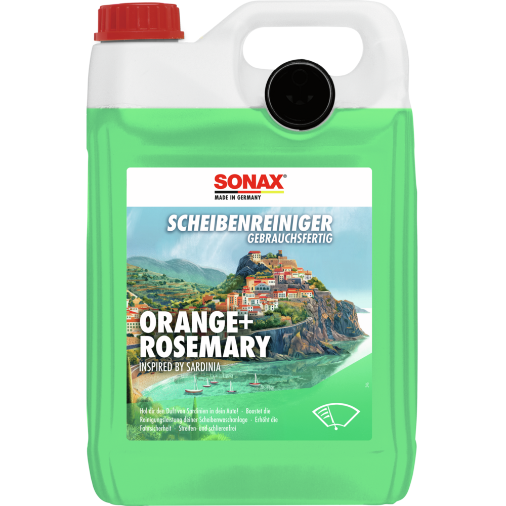 SONAX ScheibenReiniger gebrauchsfertig Orange+Rosemary