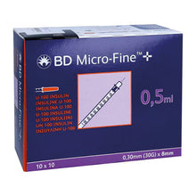 Inzulínová striekačka Micro-Fine Plus | Balenie (100 kusov)