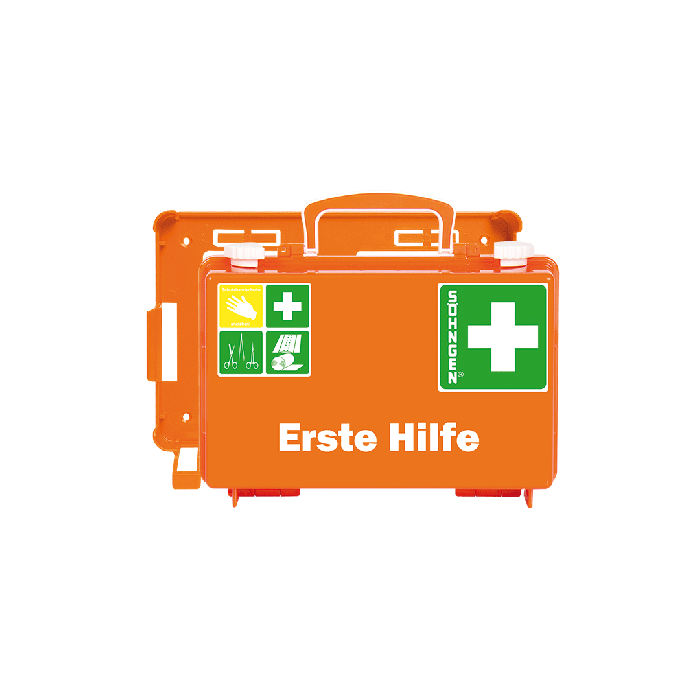 Erste-Hilfe-Koffer QUICK-CD Norm orange