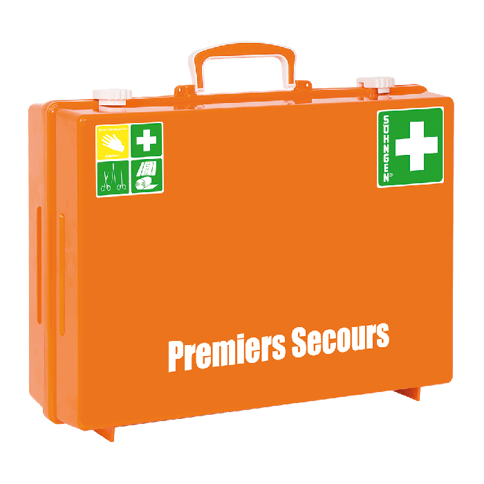 Erste-Hilfe-Koffer MT-CD Industrie Norm Plus orange Premiers Secours