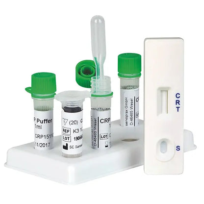 Cleartest CrP (10/30) Cut Off: 10mg/l Referencia: 30mg/l Balenie: 10 testov | Balenie (10 testov)