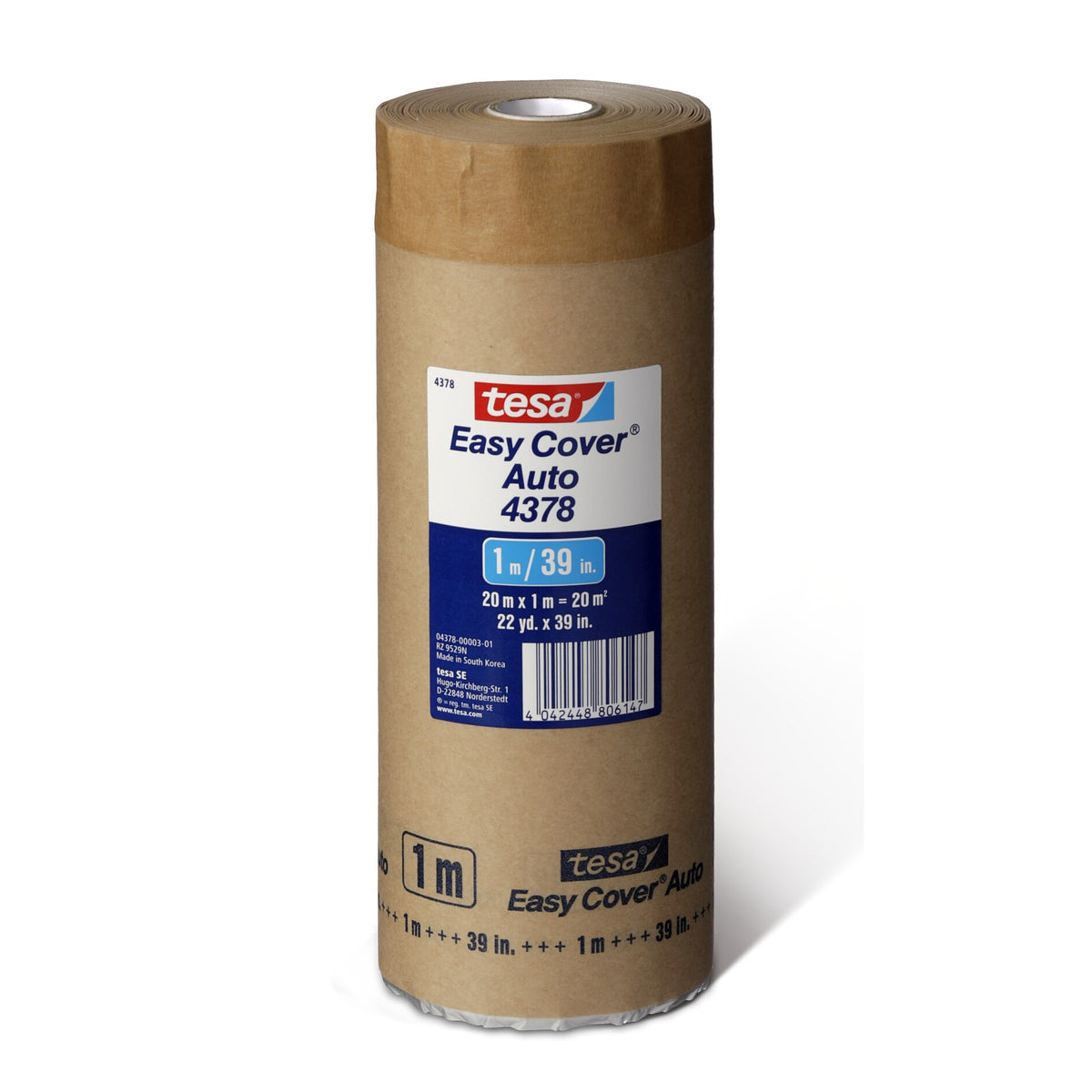 tesa Easy Cover 4378 Auto, braun 20 m x 1 m