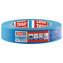 tesa Professional 4440 Präzisionskrepp Außen UV PLUS Malerband, blau 50 m x 25 mm