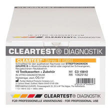 Cleartest Strep-B (GBS) Streptococcus B test, balenie: 10 testov | Balenie (10 testov)