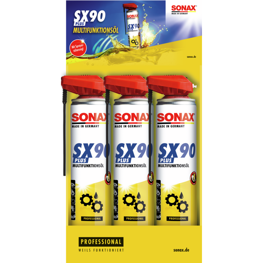 SONAX SX90 PLUS mit EasySpray Thekendisplay