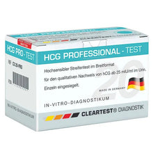 Cleartest HCG-Profesionálny tehotenský test, balenie: 20 testov | Balenie (20 testov)