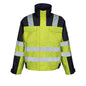 Zimná bunda MASCOT® Genova, hivis žltá/námorná
