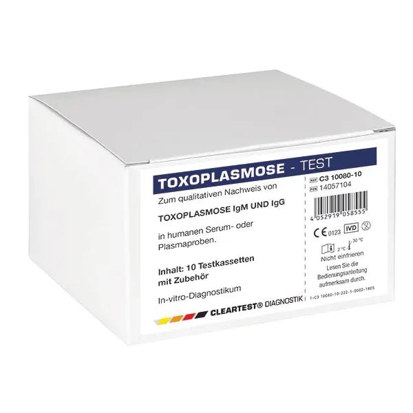 Jasný test toxoplazmózy
