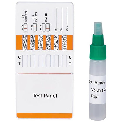 Cleartest Multi Drug utierkový test 12-násobná kombinácia liečiv, testovacia platnička