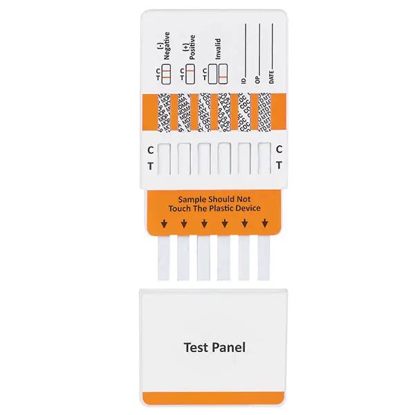 Cleartest Multi Drug utierkový test 12-násobná kombinácia liečiv, testovacia platnička