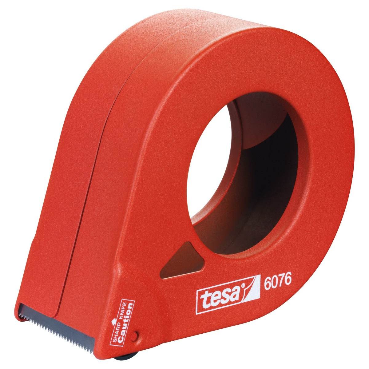 tesa 6076 Verpackungsklebeband-Handabroller für Rollen mit 50mm Breite