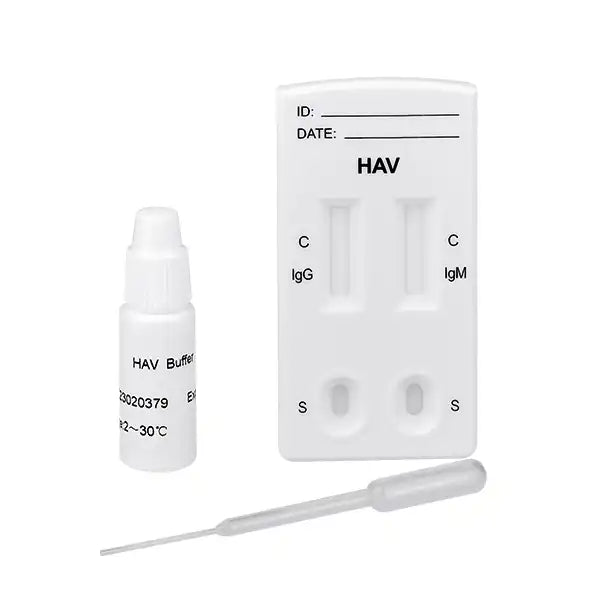 Cleartest HAV IgG/IgM Pack: 10 testov vrátane príslušenstva | Balenie (10 testov)