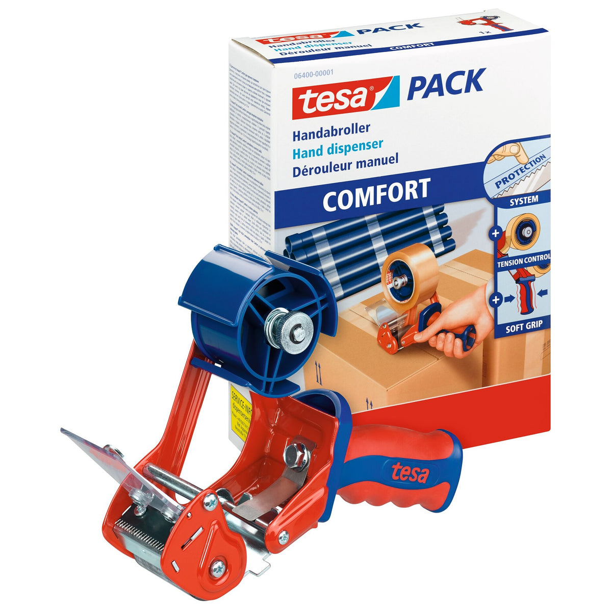 tesapack 6400PV2 Packband Handabroller