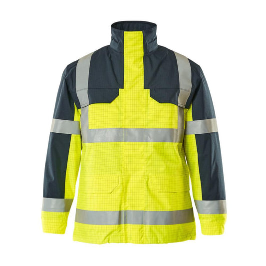 MASCOT® Lungern Parka Multisafe, hi-vis žltá/námorná