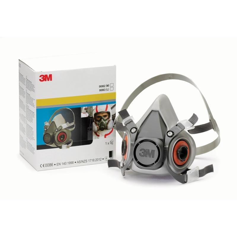 3M™ nízkoúdržbová opakovane použiteľná polomaska, stredná 06962 | Balenie (1 kus)