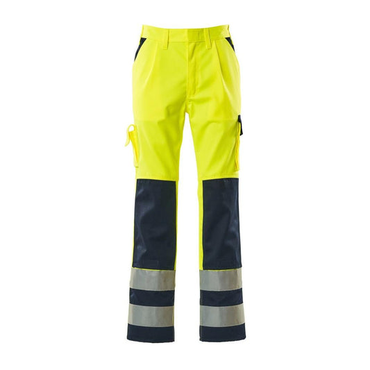 Nohavice MASCOT® Olinda, hi-vis žltá/námorná
