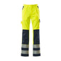 Nohavice MASCOT® Olinda, hi-vis žltá/námorná