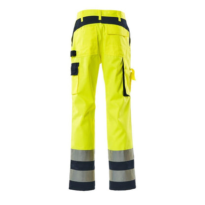 Nohavice MASCOT® Olinda, hi-vis žltá/námorná