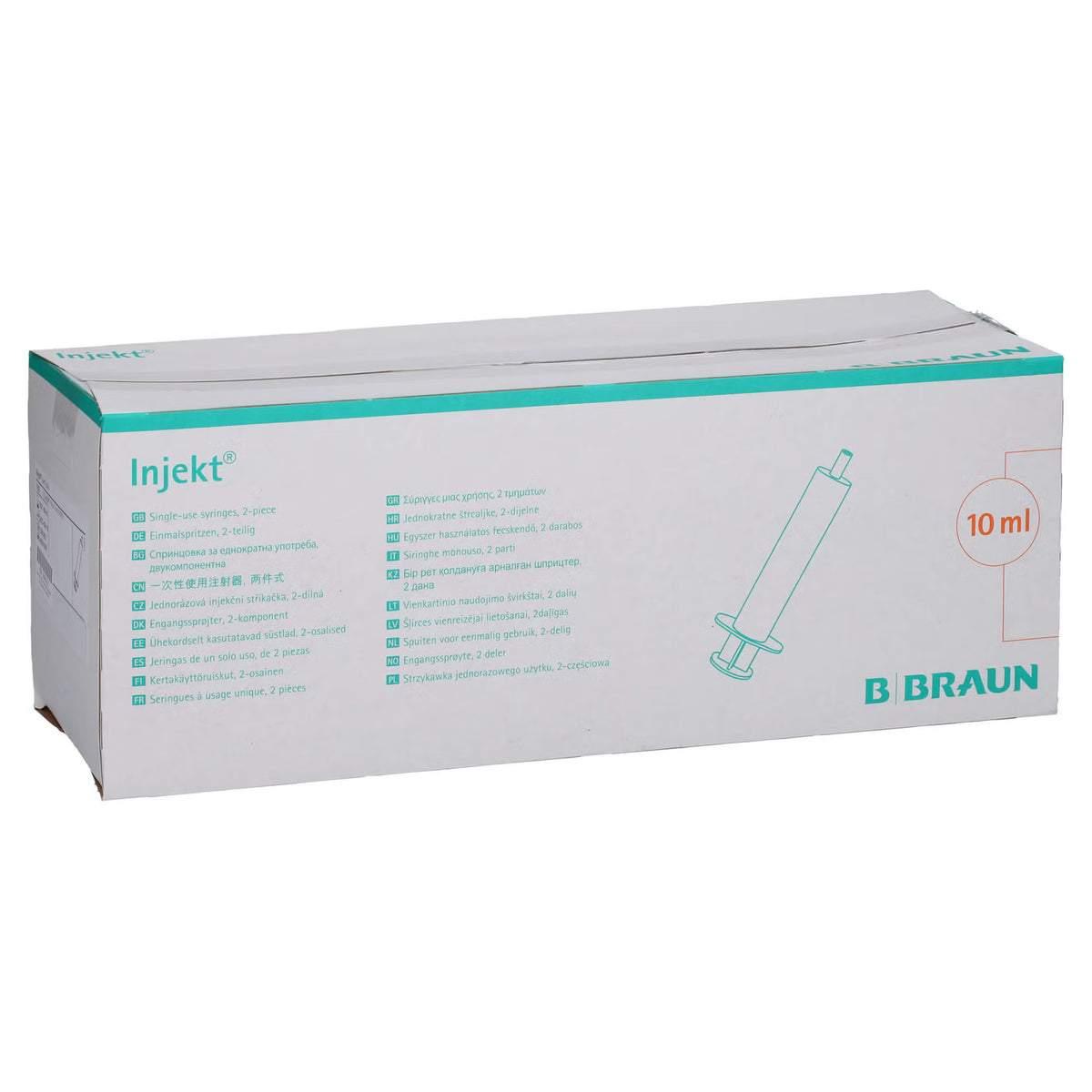 Injekt Solo striekačka, 10 ml Luer-nástavec, excentrická | Balenie (100 kusov) 