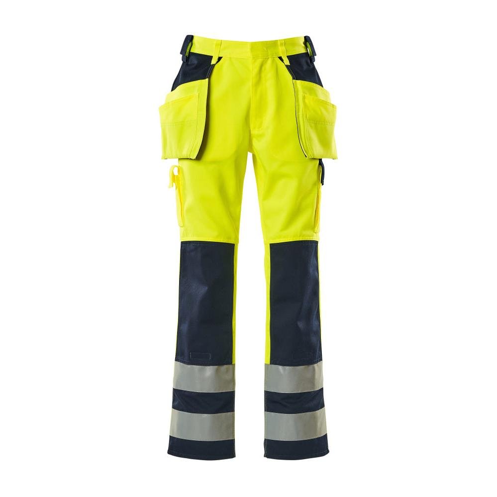 Remeselné nohavice MASCOT® Almas, hi-vis žltá/námorná
