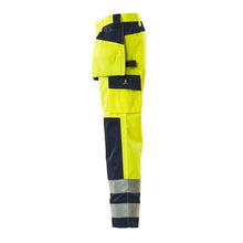 Remeselné nohavice MASCOT® Almas, hi-vis žltá/námorná