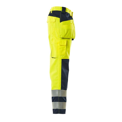 Remeselné nohavice MASCOT® Almas, hi-vis žltá/námorná