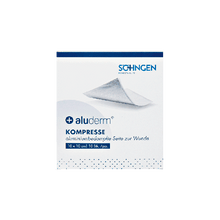aluderm® kompres 10 × 10 cm, balenie po 10 ks