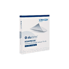 aluderm® kompres 10 × 10 cm, balenie po 10 ks