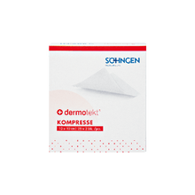 DERMOTEKT® obklad 10 x 10 cm, 2 ks, balenie po 25 ks
