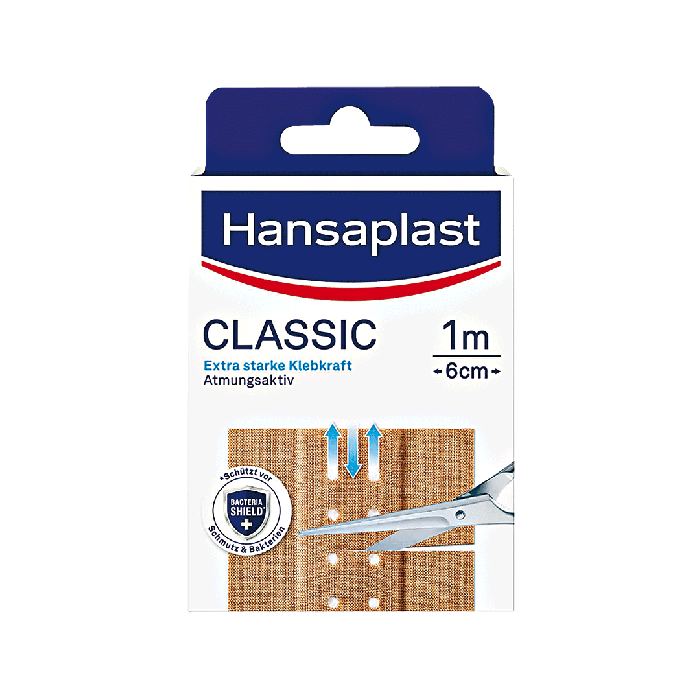 Hansaplast CLASSIC Standard 1 m x 6 cm