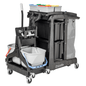 Numatic čistiaci vozík EcoMatic EM5 B vrát. MidMop Black a 4 x 5 litrové vedro | Balenie (1 kus)