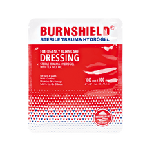Sterilný hydrogelový penový obväz Burnshield, 10 x 10 cm