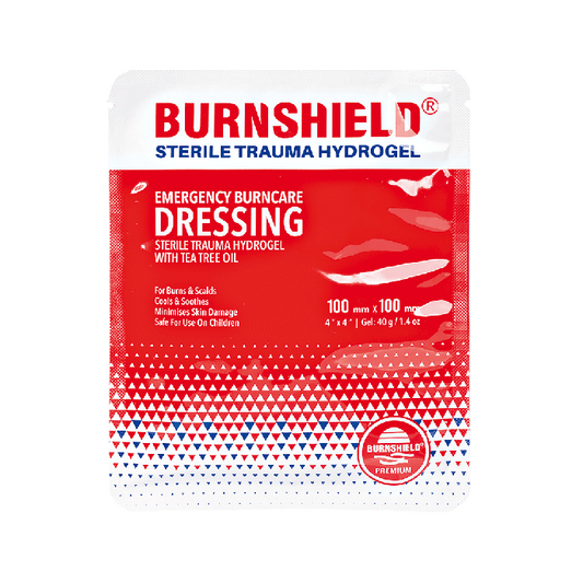 Sterilný hydrogelový penový obväz Burnshield, 10 x 10 cm