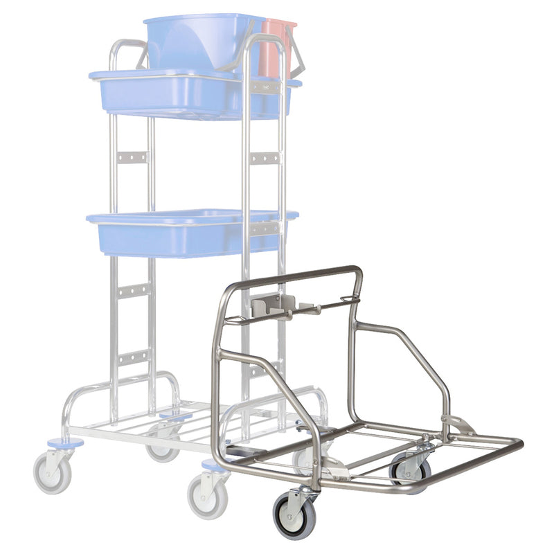 Súprava na pripevnenie mokrého mopu VERMOP. Twixter/F1, pochrómovaný, 59 x 53 x 53 cm