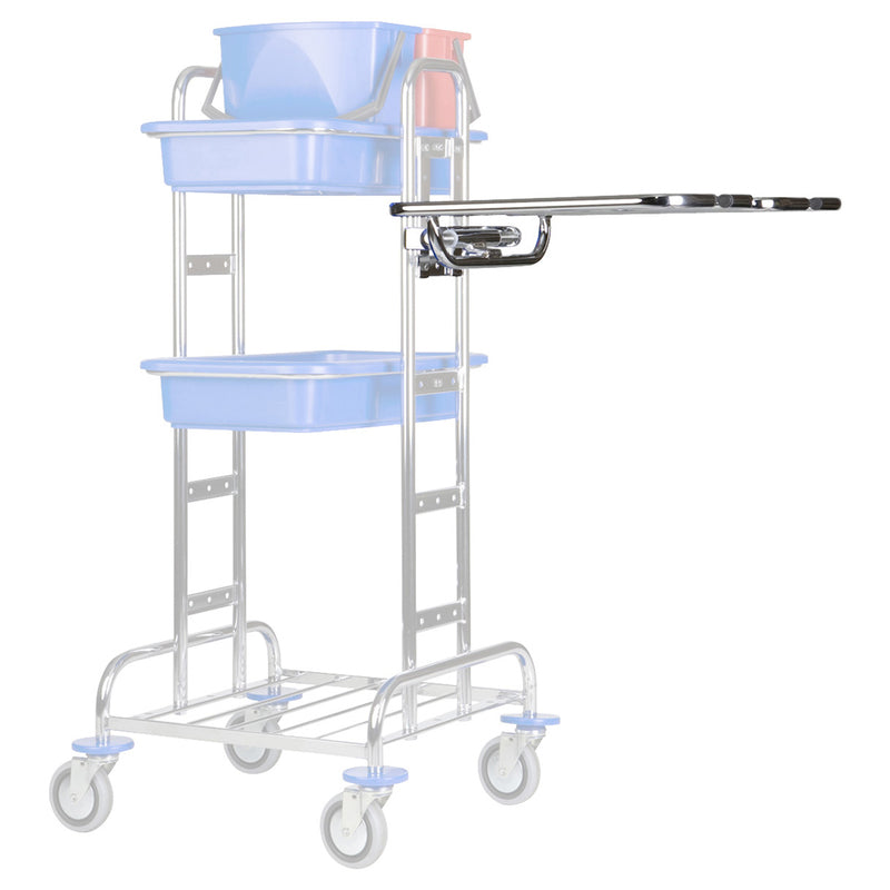 VERMOP nosný rám 2X70 L, skladací, pochrómovaný, 58 x 47 x 19 cm