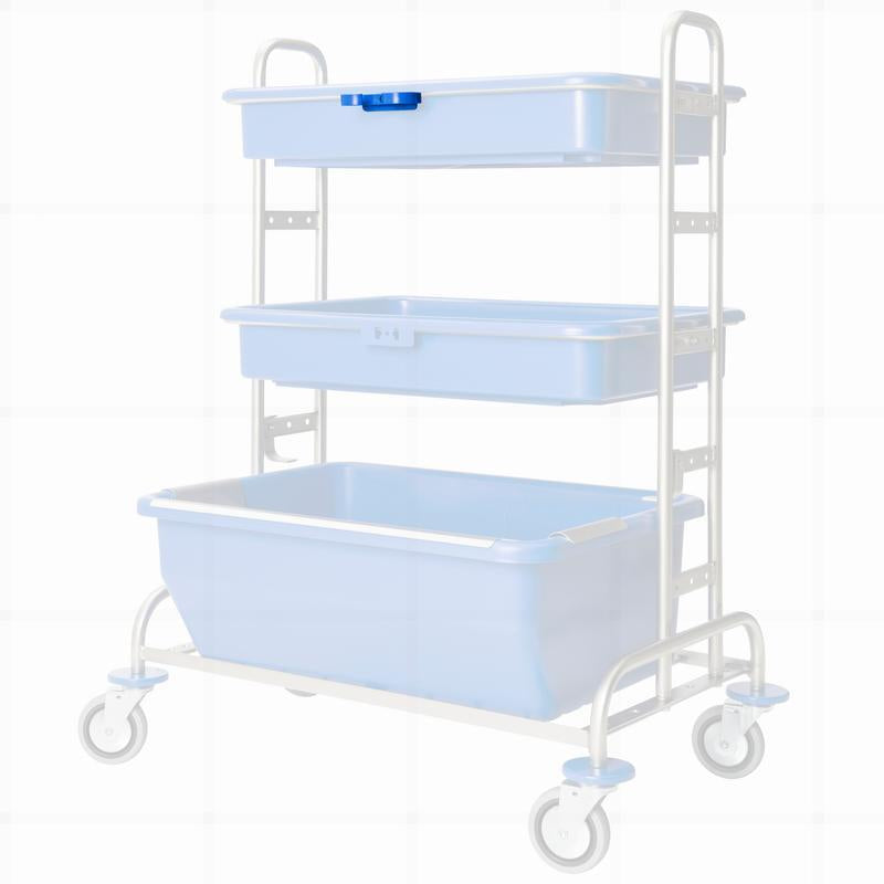 Držiak na rukoväť VERMOP. f. Miska XL, modrá, 11 x 5 x 1 cm