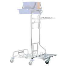 Úložný regál VERMOP s kolieskom 75 mm, 66 x 30 x 16 cm