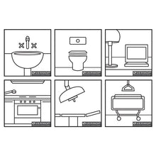 Piktogram VERMOP, 8,4 cm x 8,5 cm