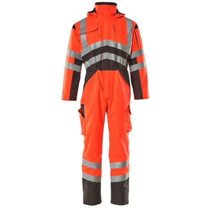 MASCOT® Safara zimná kombinácia, hi-vis červená/tmavo antracitová