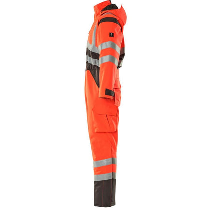 MASCOT® Safara zimná kombinácia, hi-vis červená/tmavo antracitová