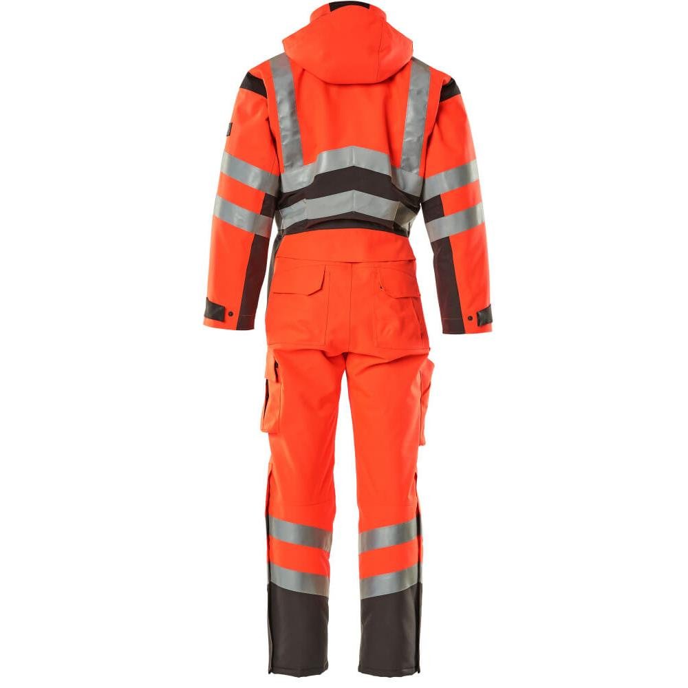 MASCOT® Safara zimná kombinácia, hi-vis červená/tmavo antracitová